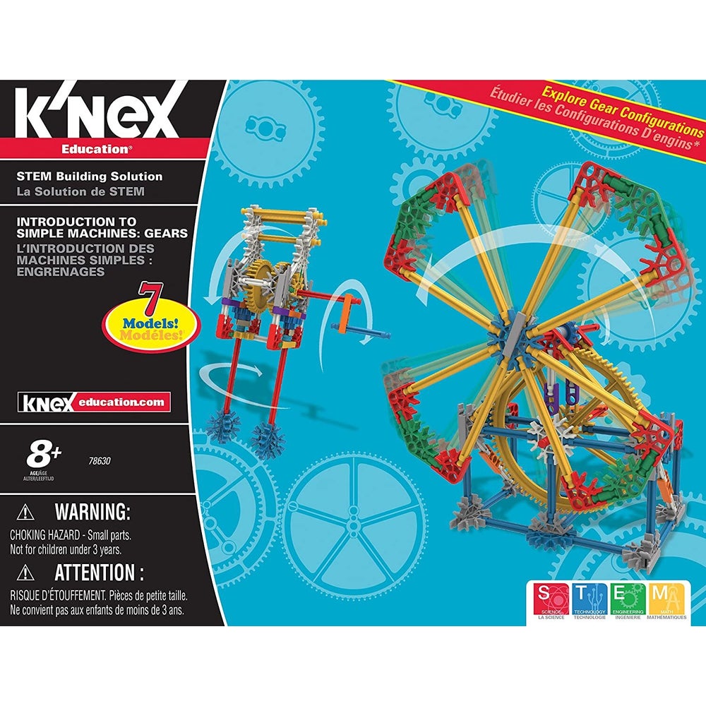 K'NEX EDUCATION - 198PC GEARS (4) ML